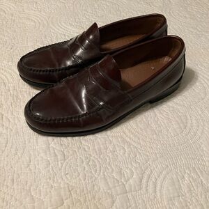 Classic Brown Leather Penny Loafers - Weejuns